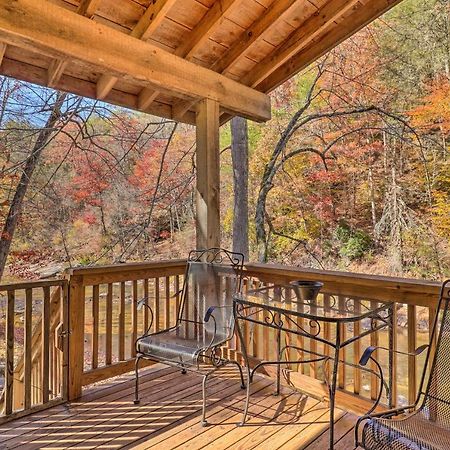Creekside Retreat With Deck, 18 Miles To Wolf Ridge Villa Weaverville Exteriör bild
